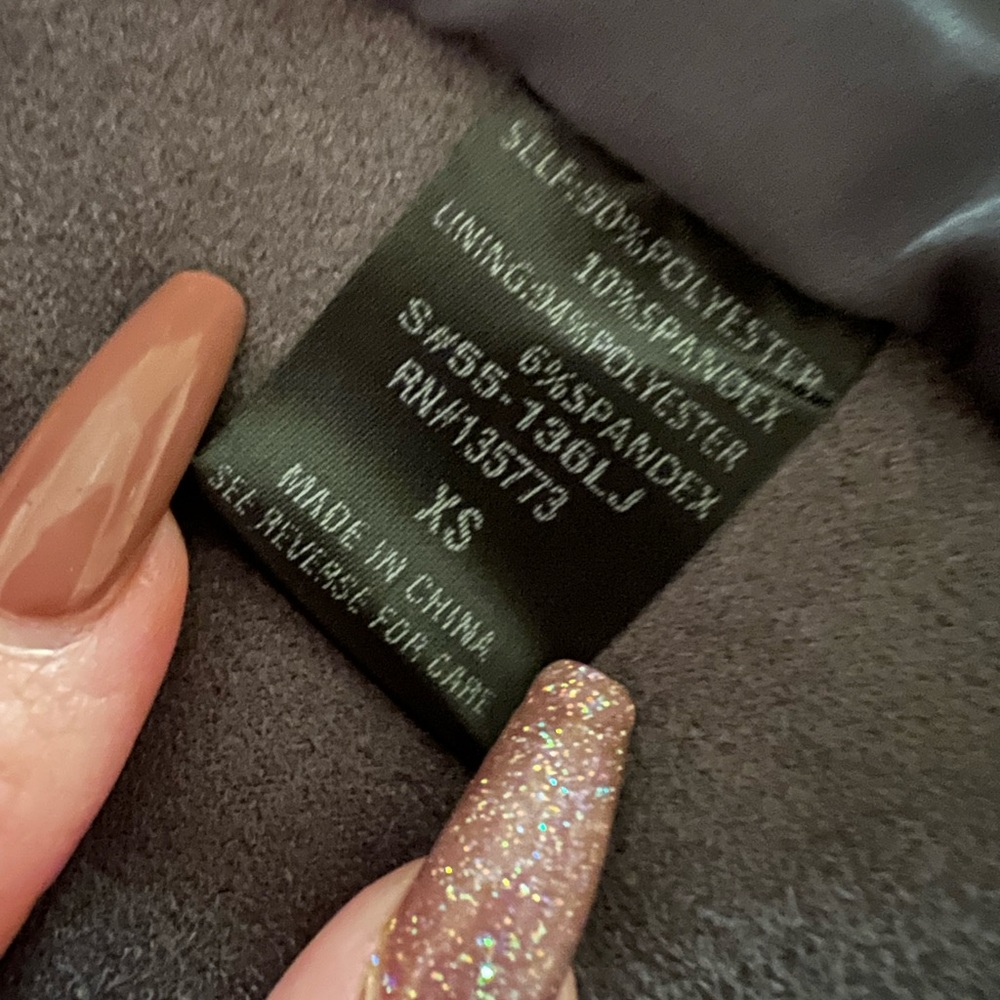 Vici Collection Extra Small Black Polyester Jacket - image 4